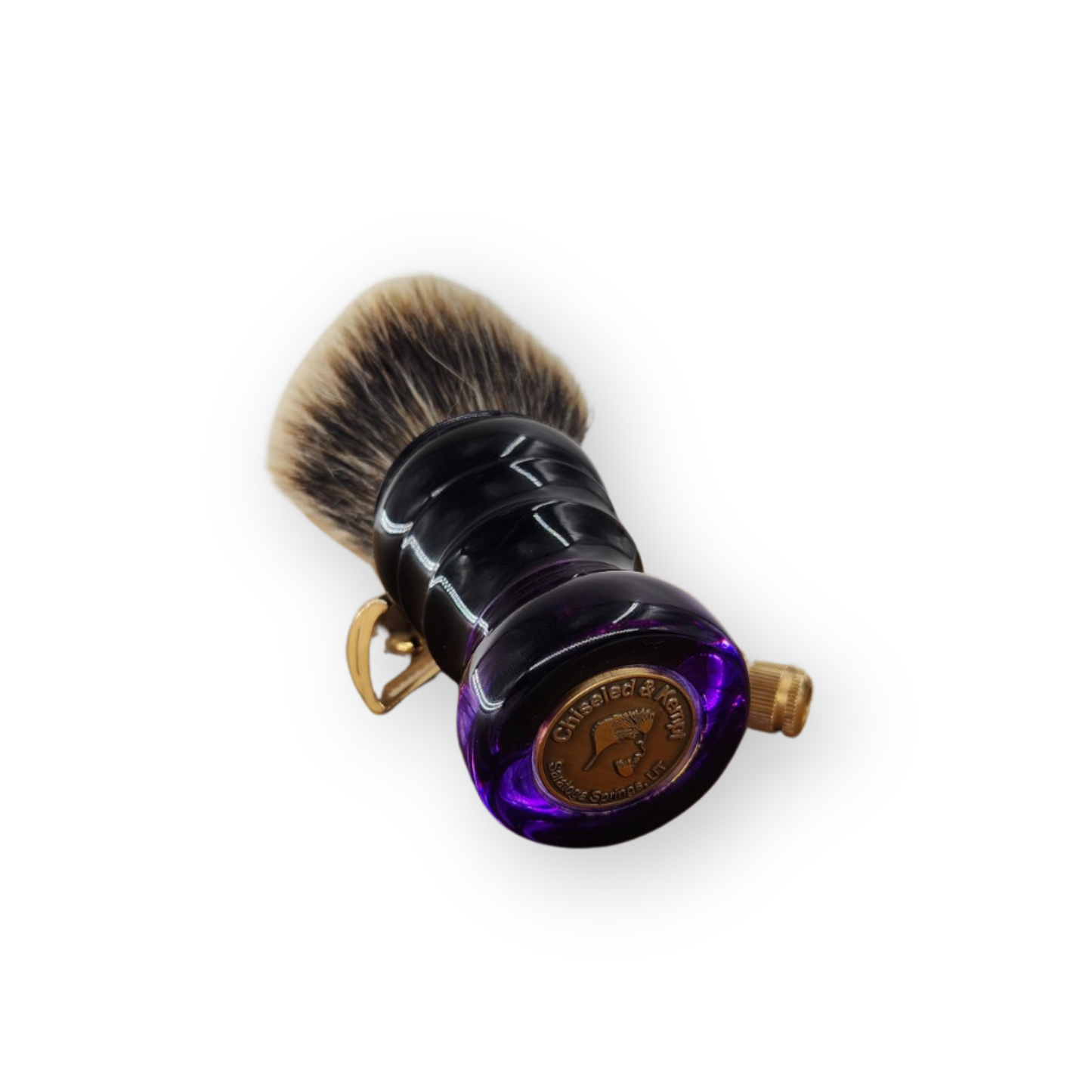 Violet Nebula Shaving Brush