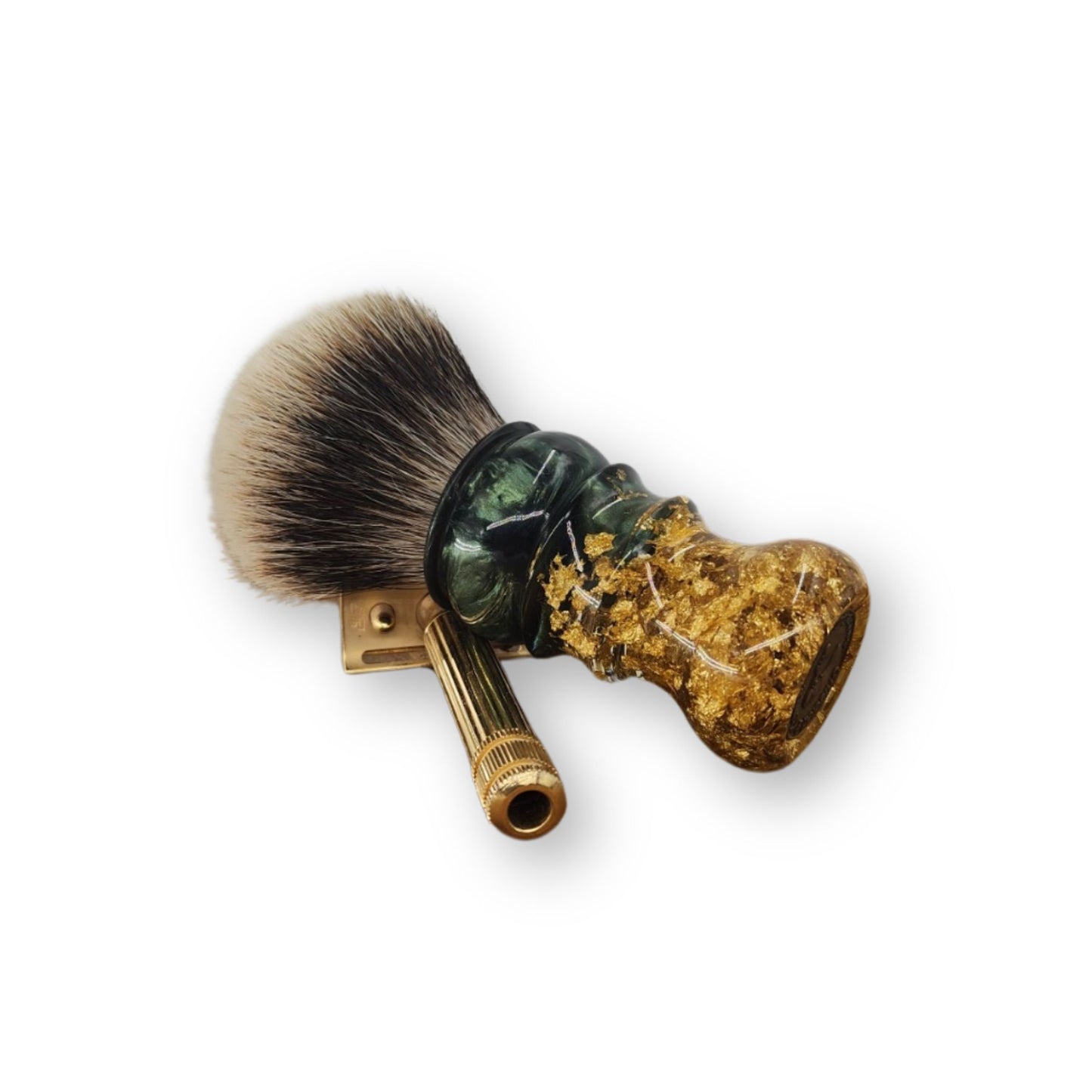 Golden Fir Shaving Brush: Christmas Collection Edition