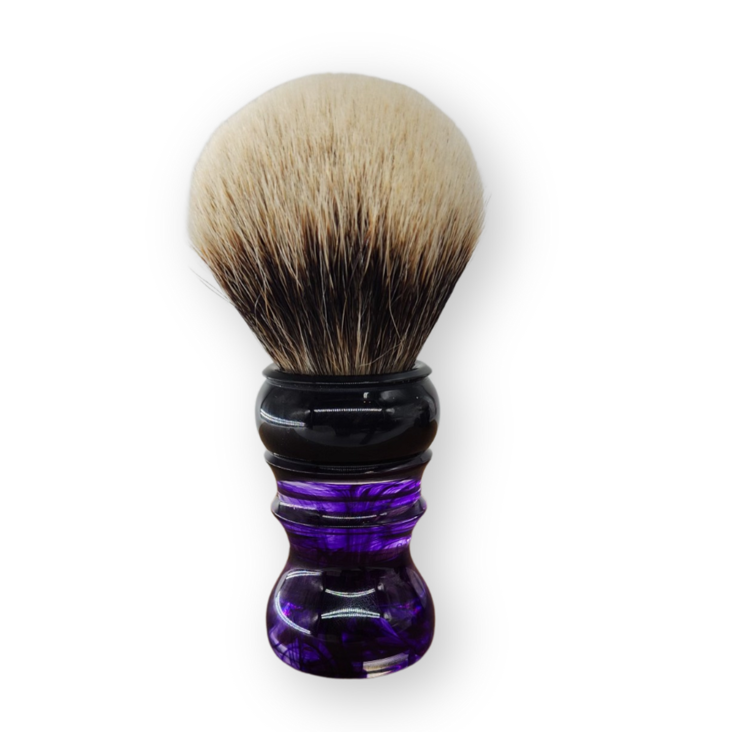 Violet Nebula Shaving Brush