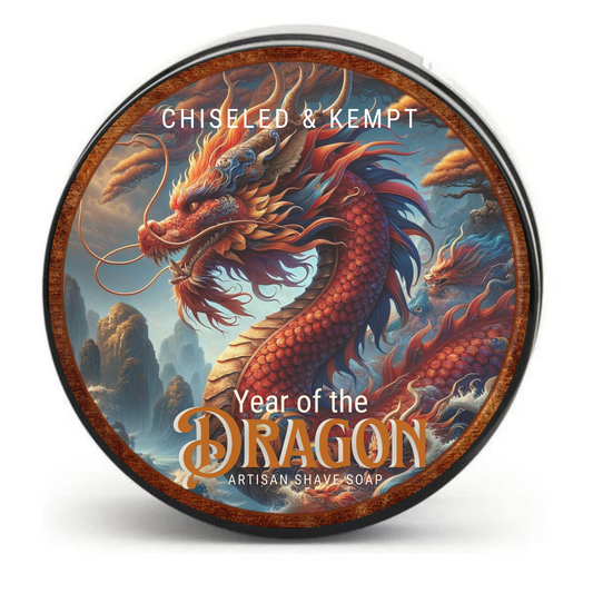 Year of The Dragon Shave Soap